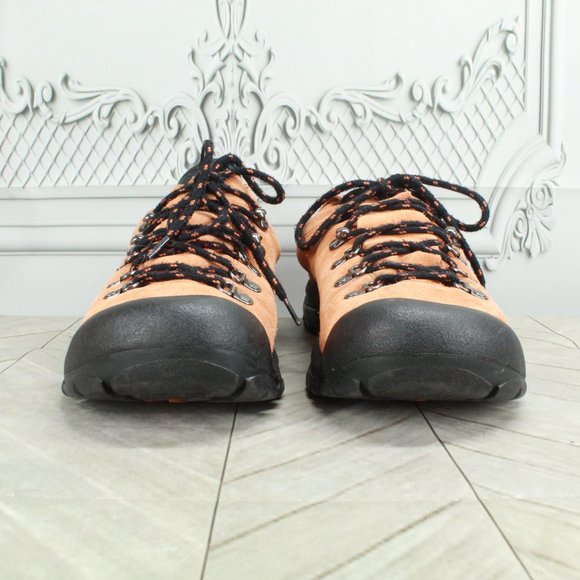 KEEN Orange Leather Suede Low Top Outdoor Walking Shoes Size US 10 - Picture 4 of 9